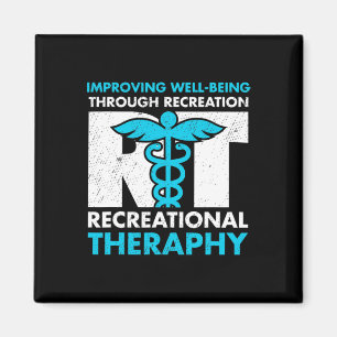Terapeutisk rekreation Recreational Therapy Month Magnet