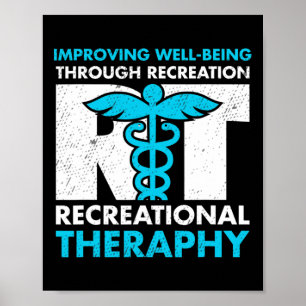 Terapeutisk rekreation Recreational Therapy Month Poster
