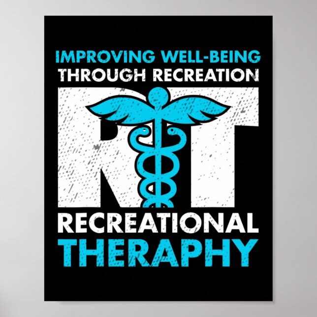 Terapeutisk rekreation Recreational Therapy Month Poster (Framsidan)