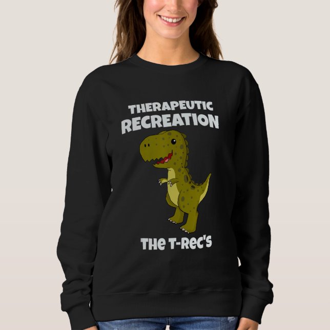 Terapeutisk rektion T- rec - funny Dino Pu T Shirt (Framsida)