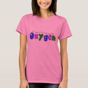 TerapeutT-tröja & gåvor "för syre" respiratoris T Shirt