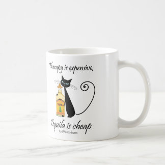 Terapi är dyr, tequilaen är den billiga muggen kaffemugg