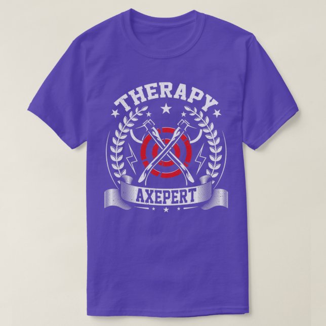 Terapi Axepert Funny Ax Throwing Throwers Ax Lov T Shirt (Design framsida)