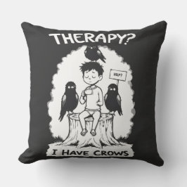 Terapi? Jag har Kråkor Kudde