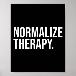 Terapi Påstående Mental Health Active Heathcare Poster