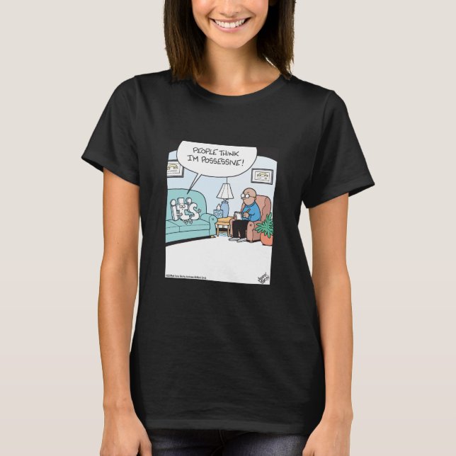 Terapibehandling Possessiv är det T Shirt (Framsida)