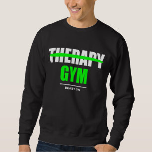 Terapin är Gym Bodybuilding Förstärkning Gym Fitne Lång Ärmad Tröja