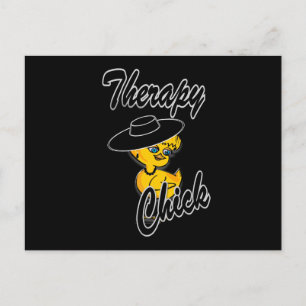 Terapisk Chick nr 4 Vykort