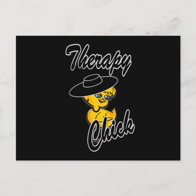 Terapisk Chick nr 4 Vykort (Framsida)
