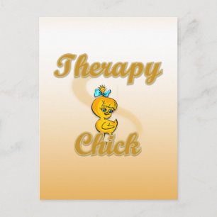 Terapisk Chick Vykort