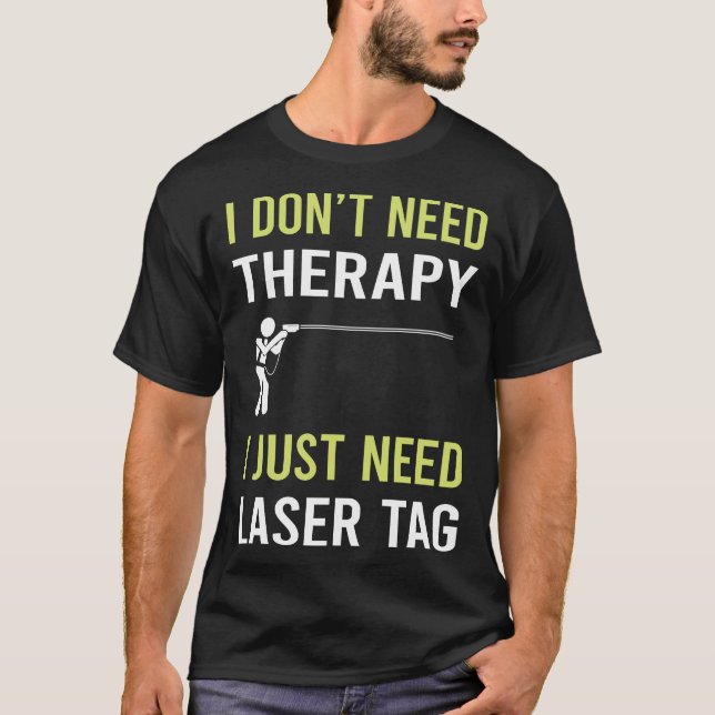 Terapisk laserMärkre T Shirt (Framsida)