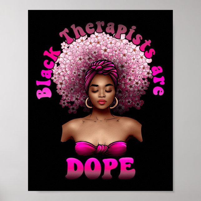 Terapister Läkemedelsmedvetandegörare för psykisk  Poster (Framsidan)