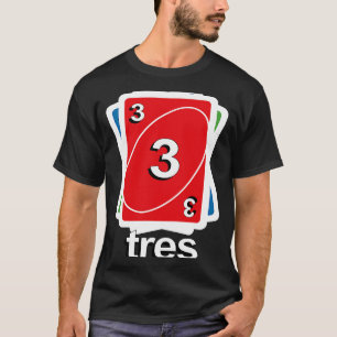 Tercero regalo de cumpleaños para niños para tres t shirt