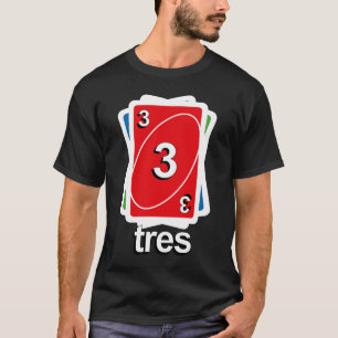 Tercero regalo de cumpleaños para niños para tres t shirt
