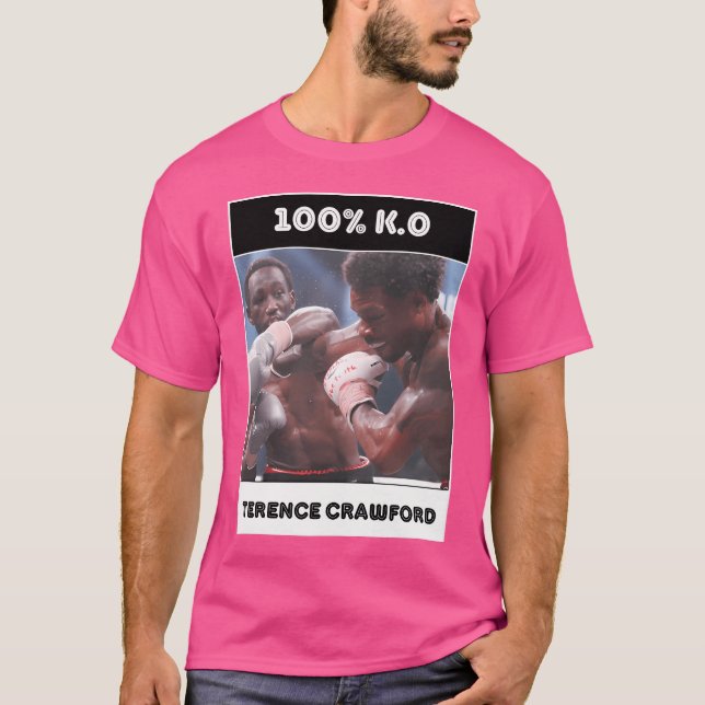 Terence Crawford 100 Ko T Shirt (Framsida)