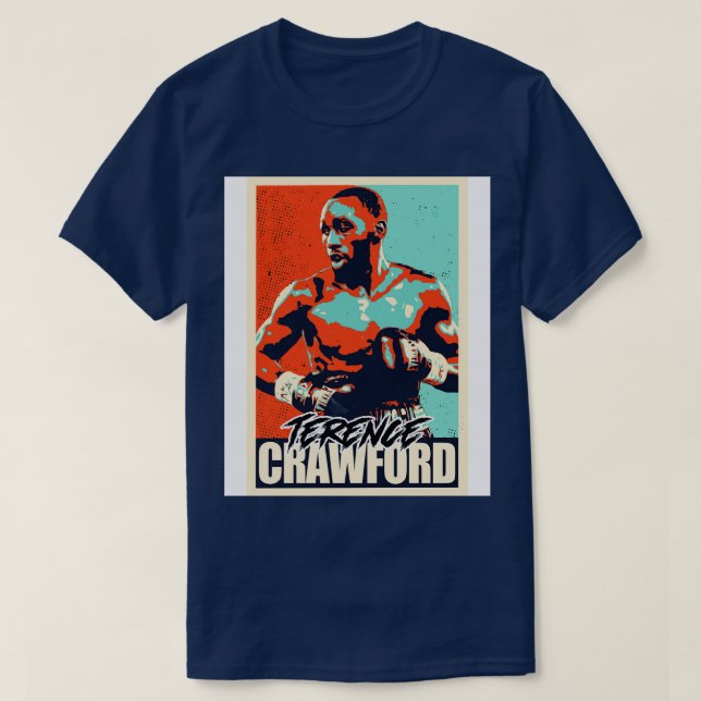 Terence Crawford oomtvistad T Shirt (Design framsida)