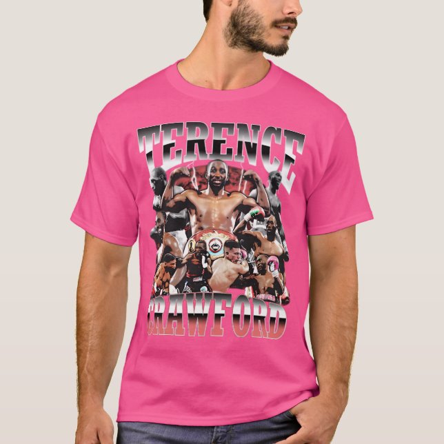 Terence Crawford Vintage T Shirt (Framsida)