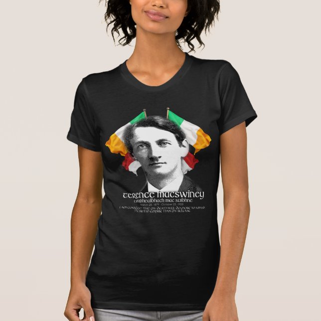 Terence MacSwiney T-Shirt (Framsida)