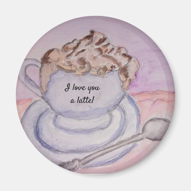 Teresas kaffe magnet (Framsidan)