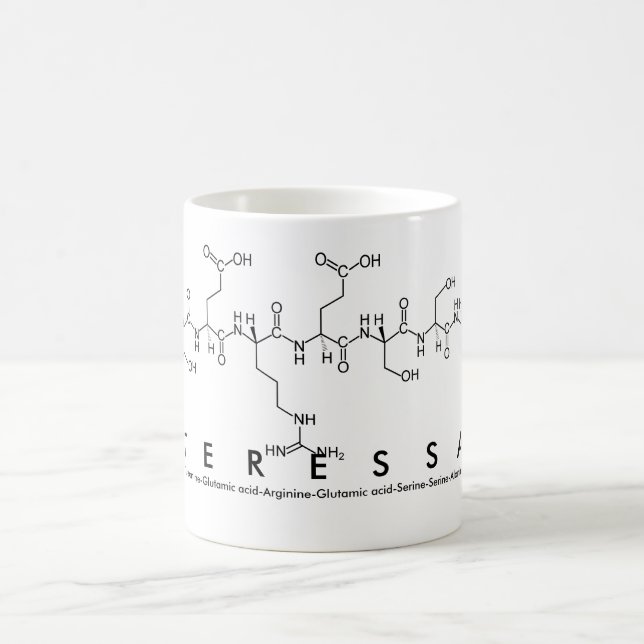 Teressa peptide namn mugg (Center)