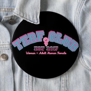 TERF-klubb-bricka Knapp