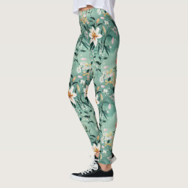 Teriak och tigerliljor leggings