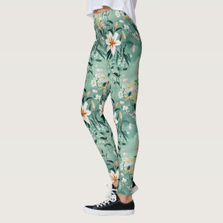 Teriak och tigerliljor leggings