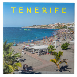 Terifär strandvy keramisk panel kakelplatta