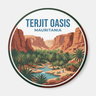 Terjit-oasen Mauretanien Magnet