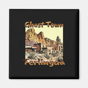 Terlingua Ghost Town Texas A Unique Helgdag Magnet