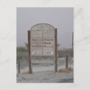 Terlingua Ghostown, Terlingua TX Vykort