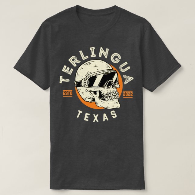 Terlingua texas t shirt (Design framsida)