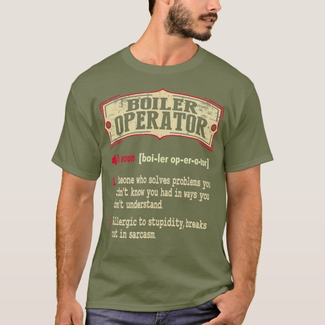Term Sarkastic för ångeraktor T Shirt (Framsida)