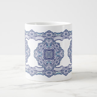 Termal Tumbler Blue China inspirerad Jumbo Mugg