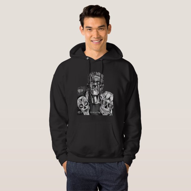 Termination Frankenstein Halloween Hoodie (Hel framsida)