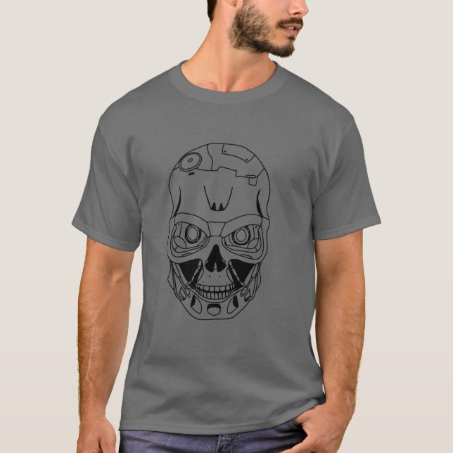 Terminatorkonturer T Shirt (Framsida)