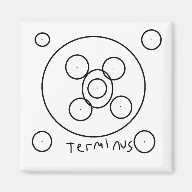 Termini-magnet Magnet (Framsidan)