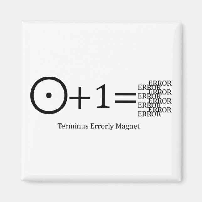 Termininus Errorly Magnet (Framsidan)