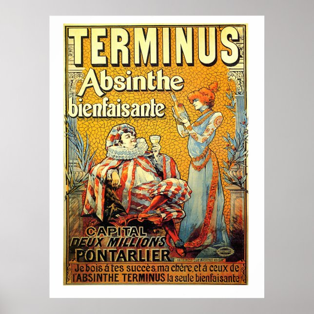 Terminus Absinthe Poster (Framsidan)
