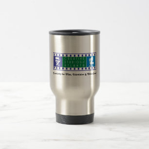 Termisk mugg för CSA med logotypen