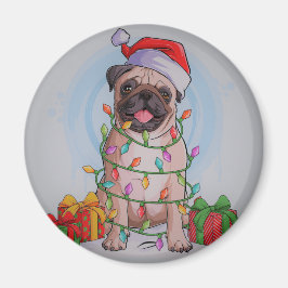 Termisk skakapparat för grumlig Hund för grym jul Magnet