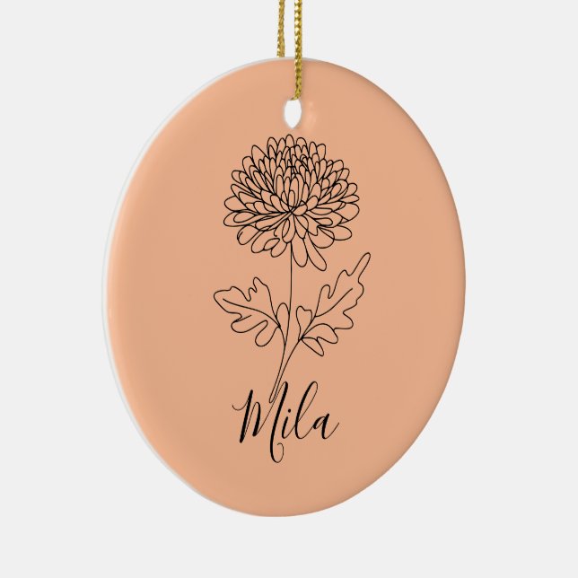 Termisk tumbler julgransprydnad keramik (Höger)