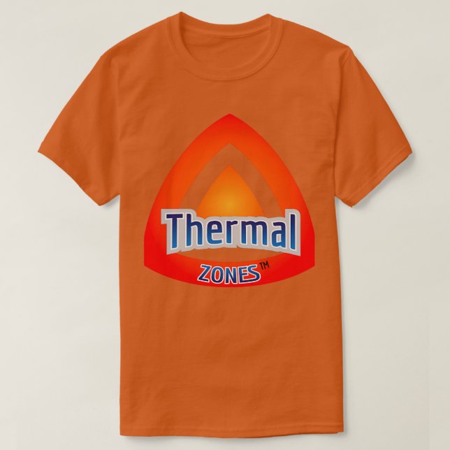 Termiska zoner t shirt (Design framsida)
