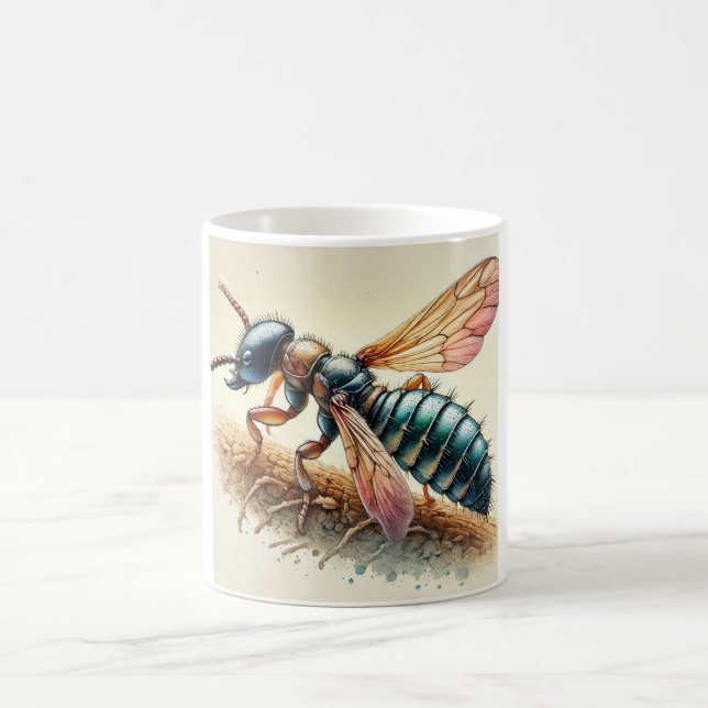 Termite Insect 081024IREF231 - Watercolor Kaffemugg (Center)