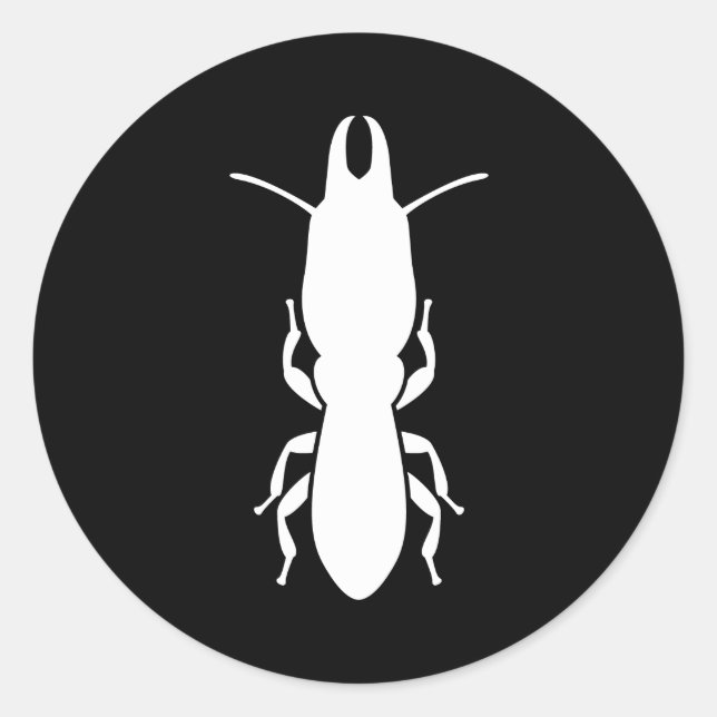 Termite Runt Klistermärke (Framsida)
