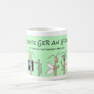 Termiten får en röntgenstråle kaffemugg