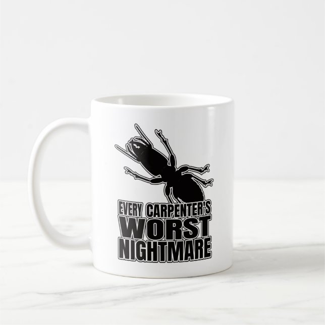Termites Termite - Entomology Geek Kaffemugg (Vänster)