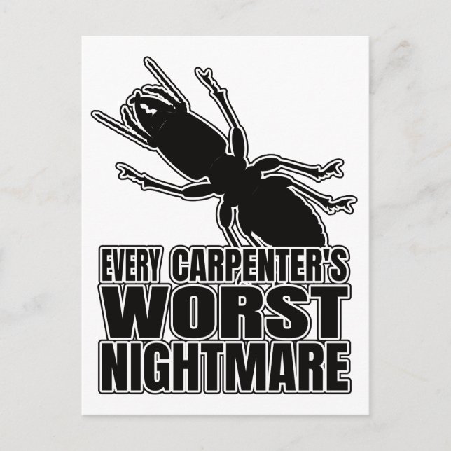 Termites Termite - Entomology Geek Vykort (Framsida)