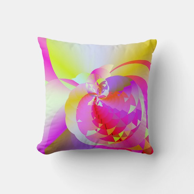 Termo Kärnkraft Rosa Kastad Kuddslang Kudde (Framsida)