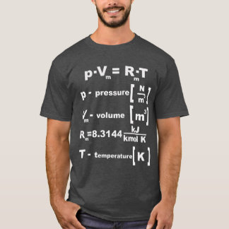 Termodynamik Ideal Gaslag vän T Shirt